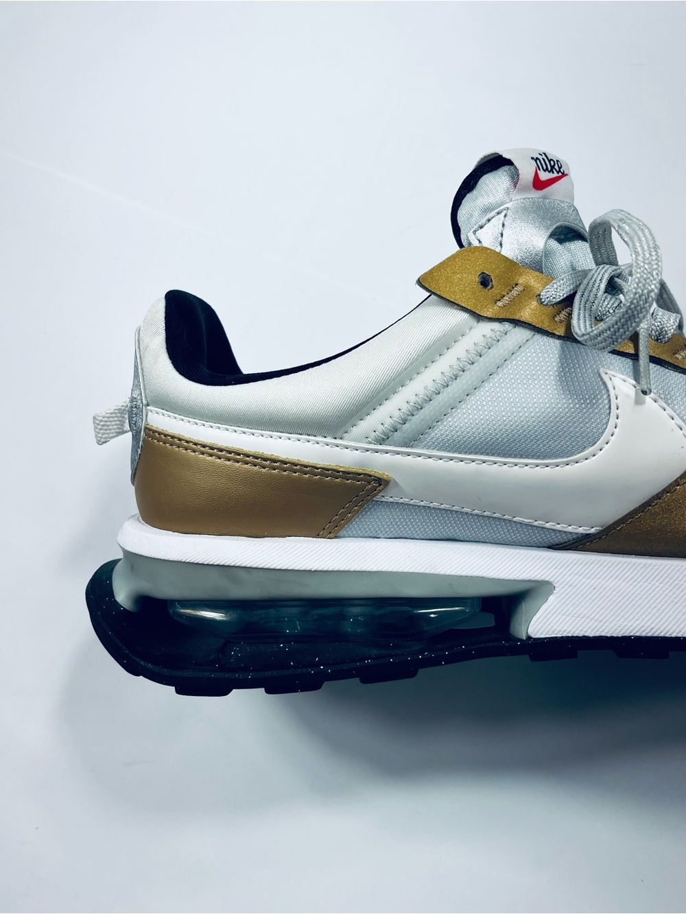 Nike Air Max Pre-Day SE Platinum White Gold # DJ6210-001 Women’s 10.5 Shoes - Picture 10 of 15